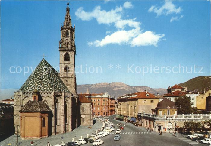 Bolzano Piazza Walter col Duomo