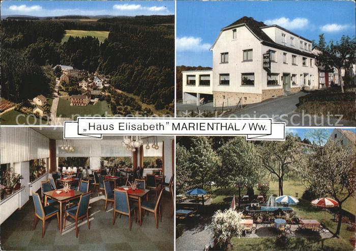 Marienthal Westerwald Haus Elisabeth Pension Restaurant