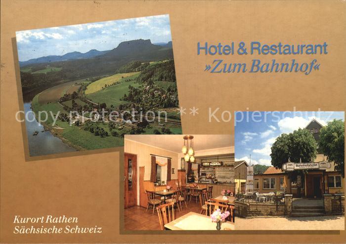 Rathen Saechsische Schweiz Hotel Restaurant Zum Bahnhof