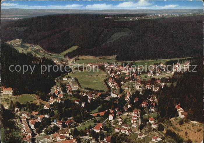 Herrenalb Bad Herrenalb Fliegeraufnahme