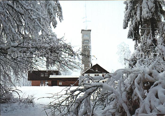 Kirchheim Hessen Berggasthof Eisenberg im Winter
