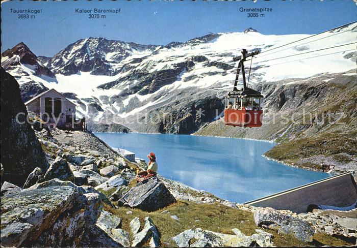 Rudolfshuette Weisssee Seilbahn Bergstation Weisssee Tauernkogel
