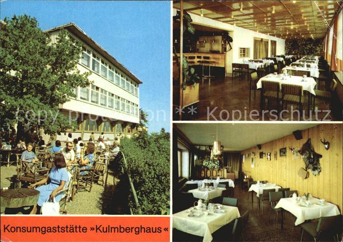 Saalfeld Saale Restaurant Kulmberghaus