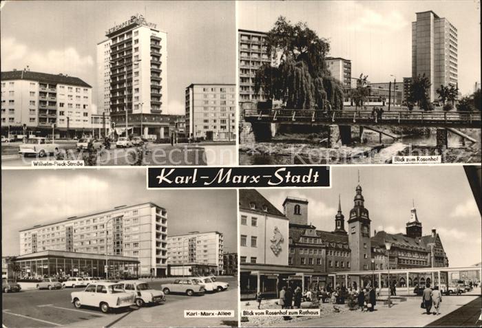 Karl-Marx-Stadt Rosenhof Rathaus