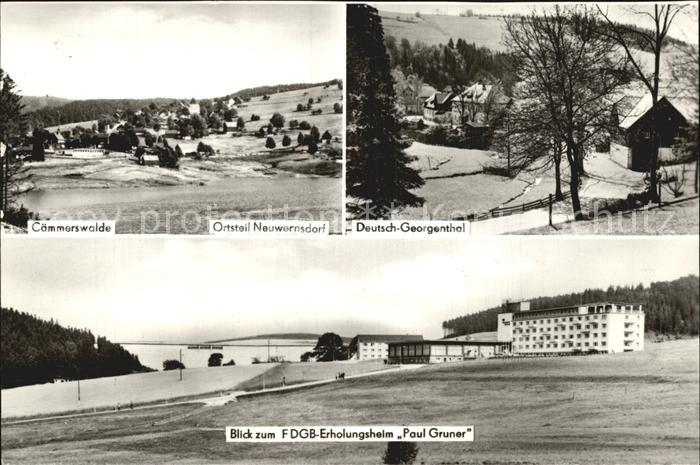 Caemmerswalde Neuwernsdorf Georgenthal Erholungsheim Paul Gruner