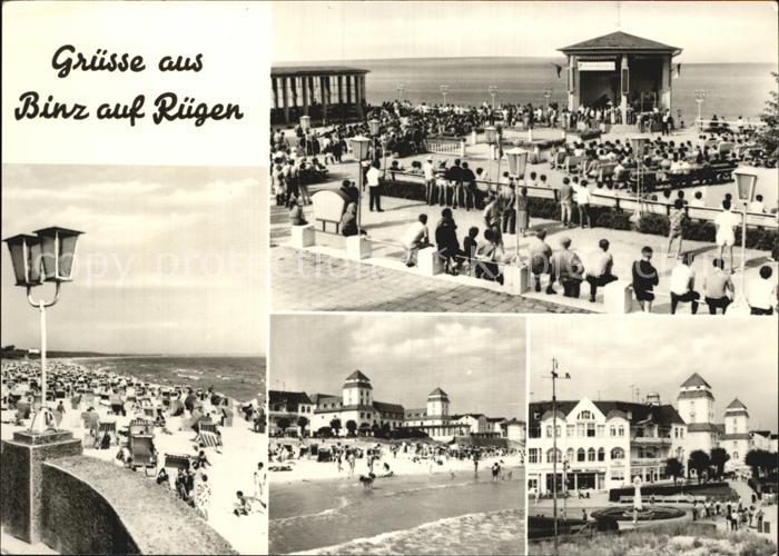 Binz Ruegen Strand Konzertplatz