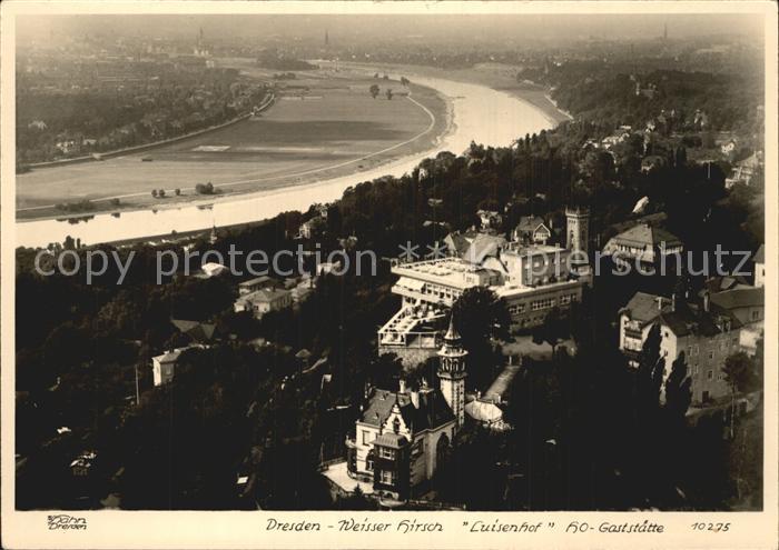 DRESDEN Elbe Weisser Hirsch Luisenhof Restaurant