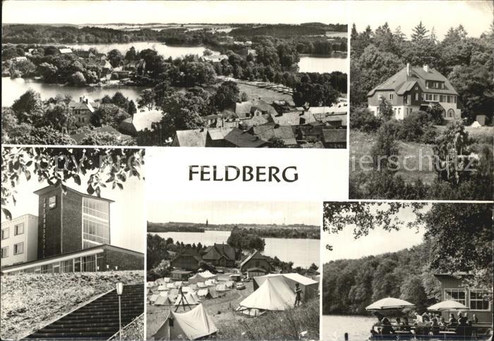 Feldberg Mecklenburg Jugendherberge Luzin-Halle Camping Huettenberg