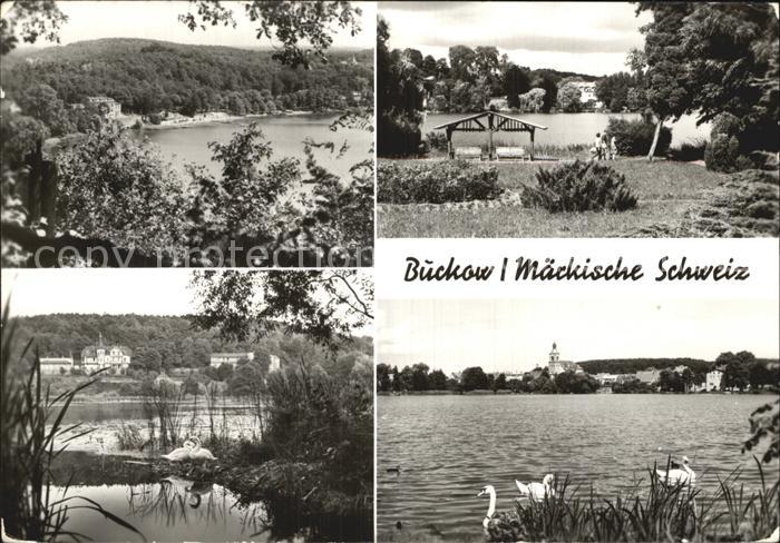 Buckow Maerkische Schweiz Partien am See