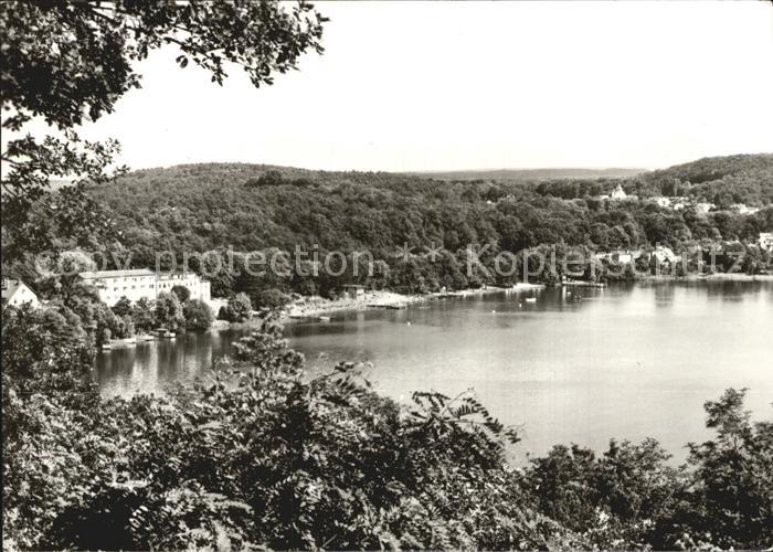 Buckow Maerkische Schweiz Blick von Bollersdorfer Hoehe