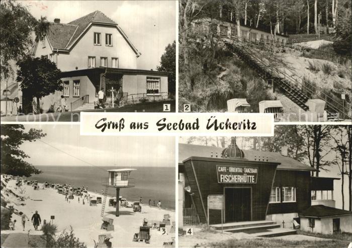 ueckeritz Usedom RatsCafe Strand Fischerhuette
