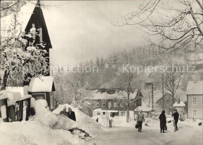 Baerenfels Erzgebirge Ortspartie
