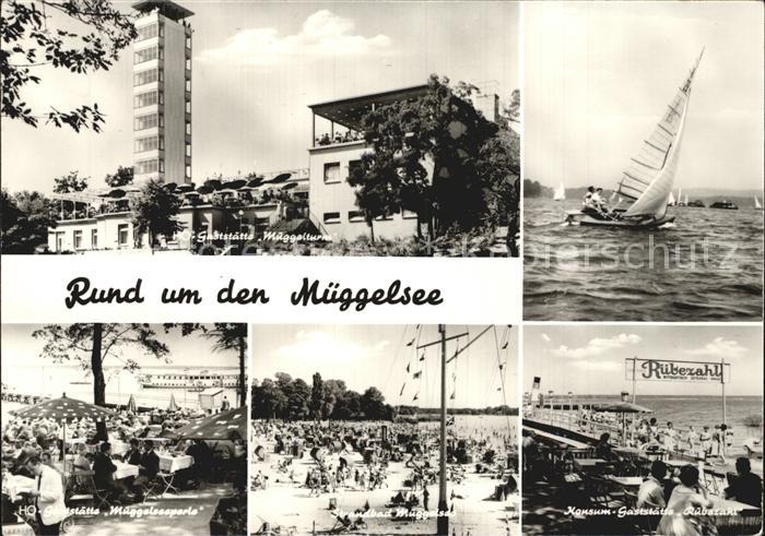 Mueggelsee Mueggelturm Restaurant-Ruebezahl Strandbad