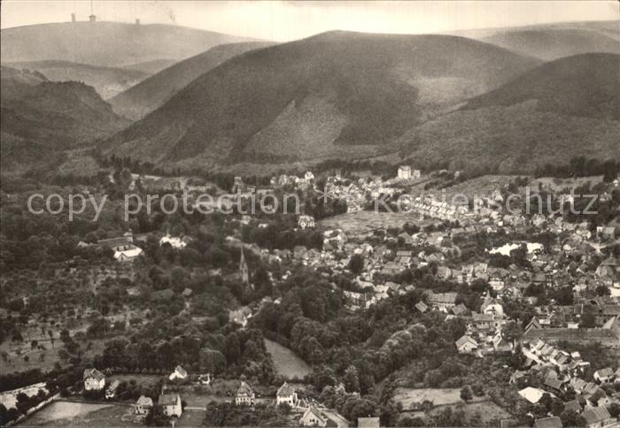 Ilsenburg Harz Fliegeraufnahme