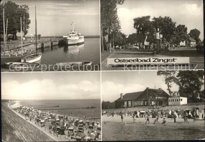 Zingst Ostseebad Strand Hafen