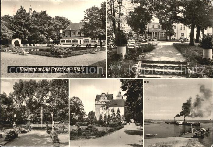Pretzsch Elbe Kurhaus Kurpark Elbfaehre