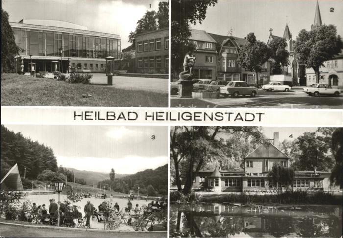 Heiligenstadt Eichsfeld Kulturhaus Marktplatz Kneippbad