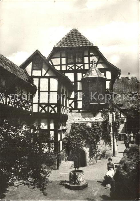 Wartburg Eisenach Vogtei mit Nuernberger Erker