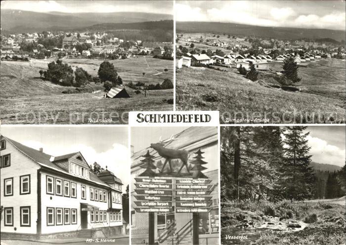 Schmiedefeld Rennsteig Bungalows Vessertal