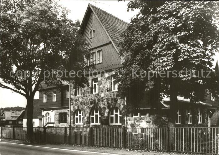 Hermsdorf Erzgebirge Neuhermsdorf Erholungsheim Rudolf Renner