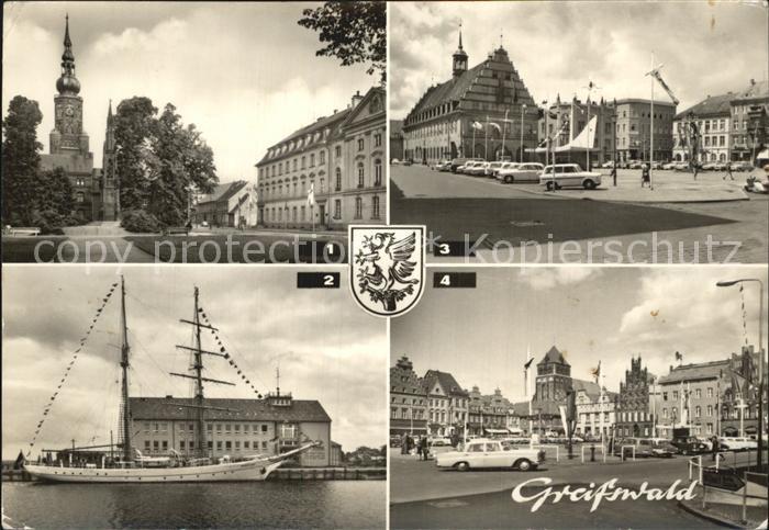 Greifswald Rubenow-Platz Seesportschule Segelschulschiff