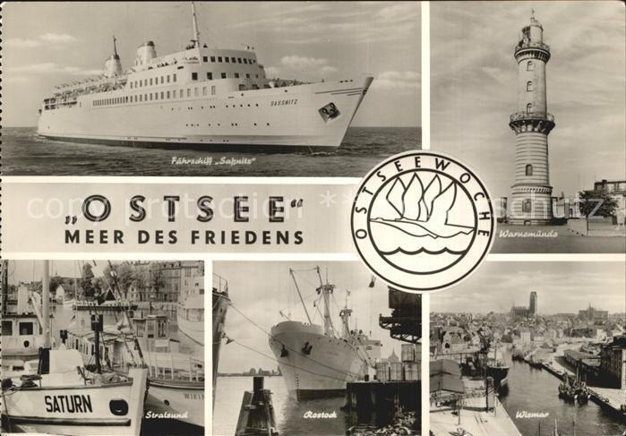 Warnemuende Ostseebad Leuchtturm Wismar Rostock Stralsund