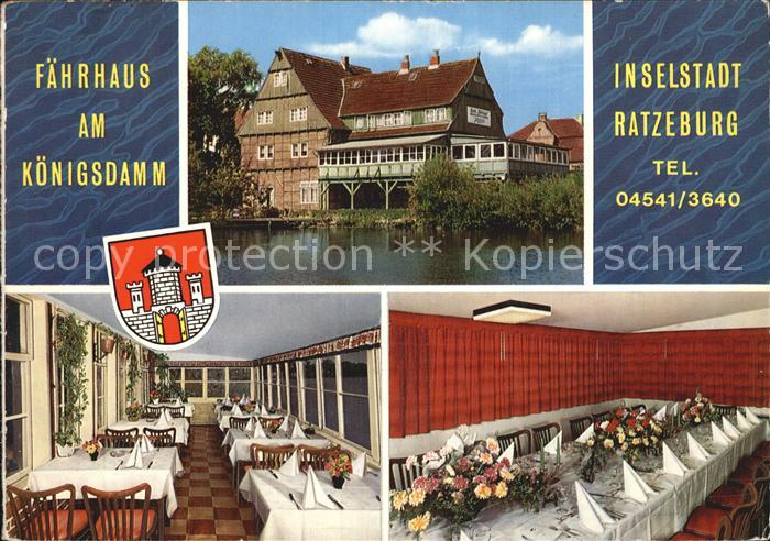 Ratzeburg Schleswig-Holstein Faehrhaus am Koenigsdamm