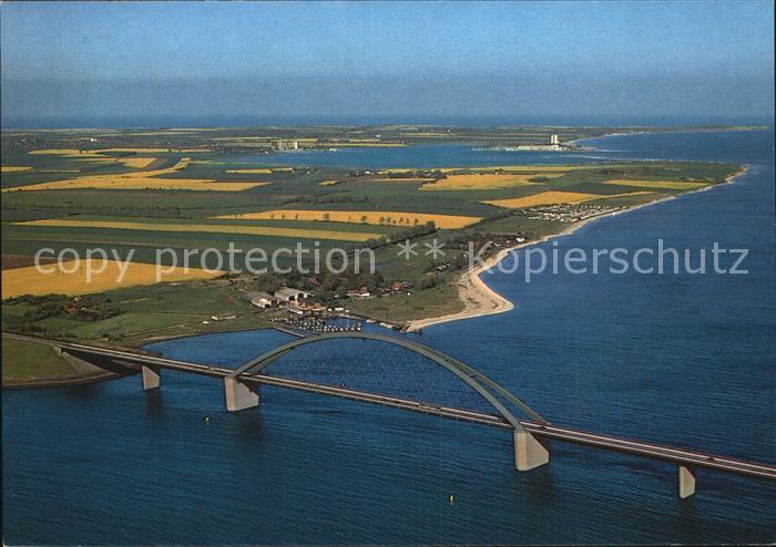 Insel Fehmarn Fliegeraufnahme Fehmarnsund-Bruecke