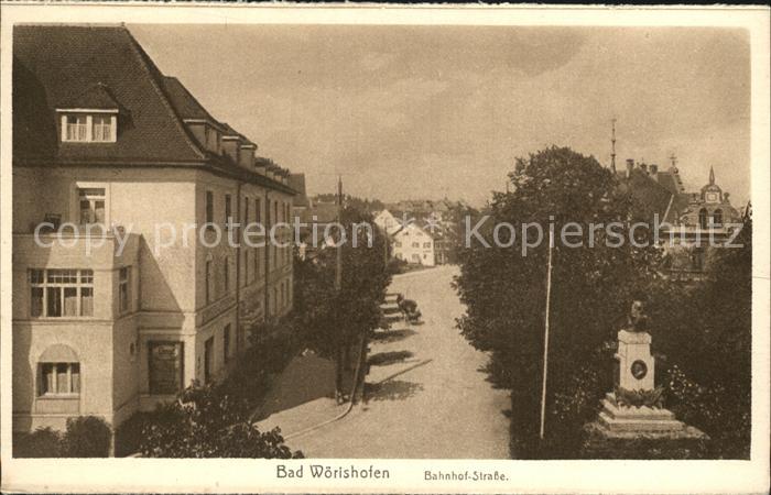Bad Woerishofen Bahnhofstrasse Denkmal