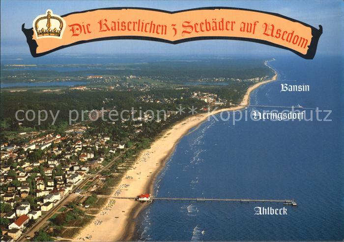 Usedom Mecklenburg-Vorpommern Die Kaiserlichen 3 Seebaeder der Insel Ahlbeck Her