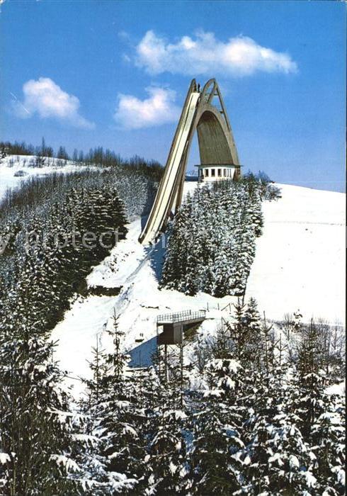 Winterberg Hochsauerland St Georg Sprungschanze Skispringen Heilklimatischer Kur