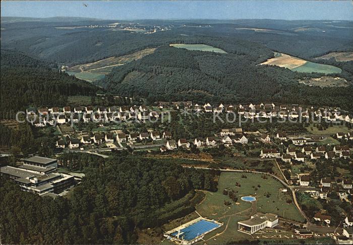 Wissen Sieg Luftkurort Fliegeraufnahme