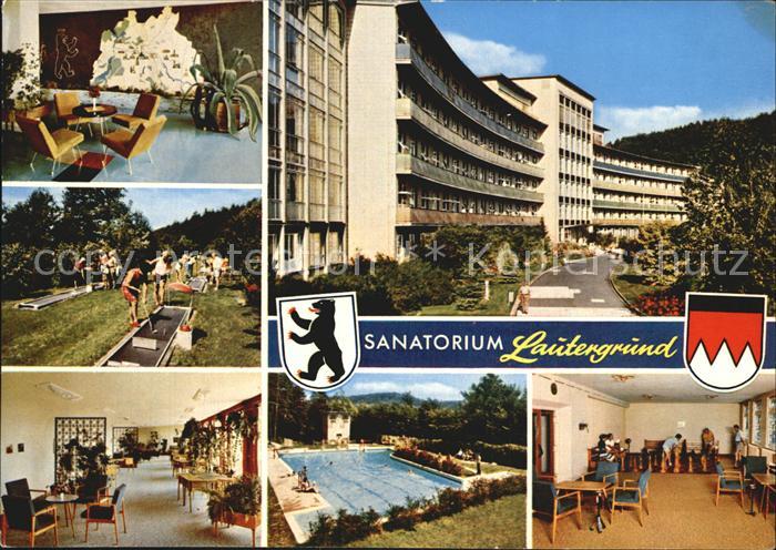 Schwabthal Sanatorium Lautergrund Minigolf Freibad