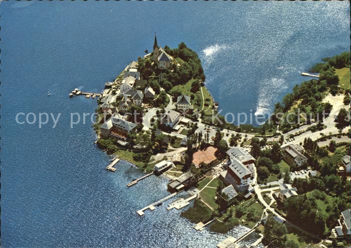 Maria Woerth Woerthersee Wallfahrtskirche Rosenkranzkapelle 12. Jhdt. Fliegerauf