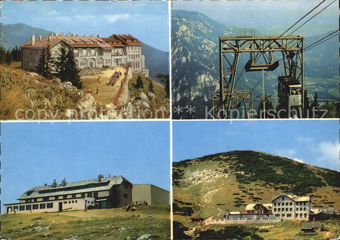 Raxalpe Berghotel Raxbahn Karl Ludwighaus Ottohaus Alpen