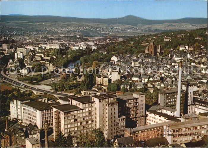 WETZLAR Lahn Hessen Gesamtansicht