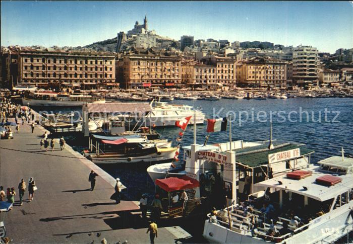 Marseille Bouches-du-Rhone Vieux port Quai des Belges Port Collection Reflets de