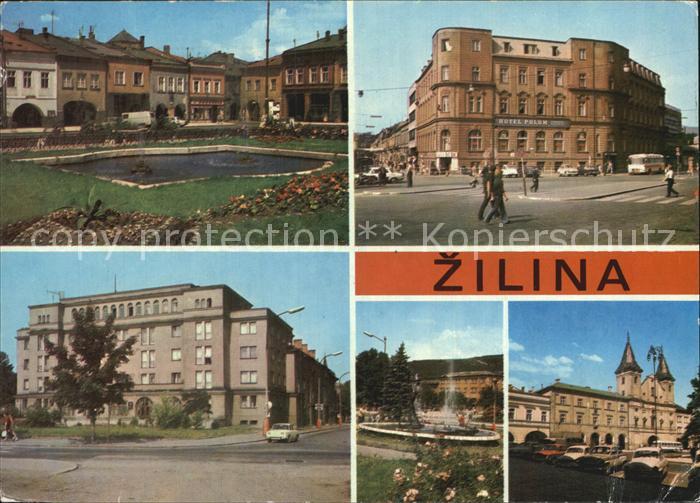 Zilina Teilansichten Gebaeude