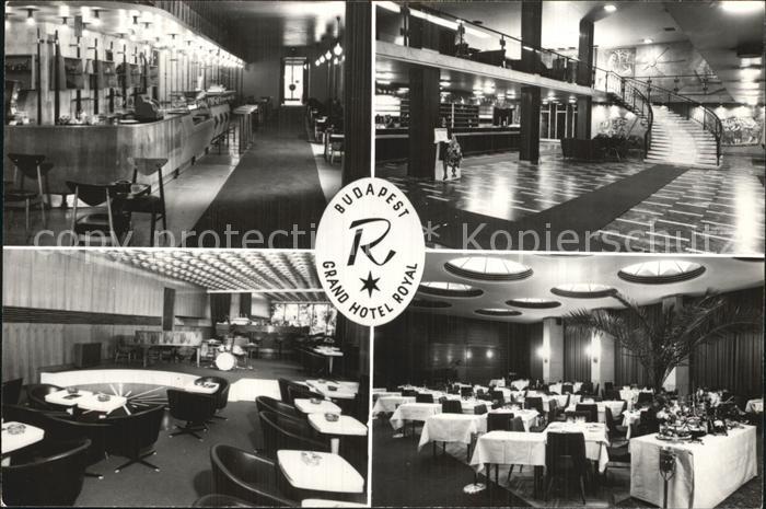 Budapest Grand Hotel Royal Halle Restaurant