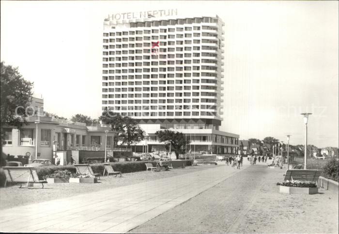 Warnemuende Ostseebad Hotel Neptun Strand Promenade