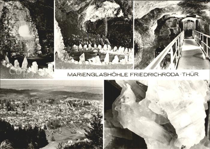 Friedrichroda Marienglashoehle Kristallgrotte Hoehlensee