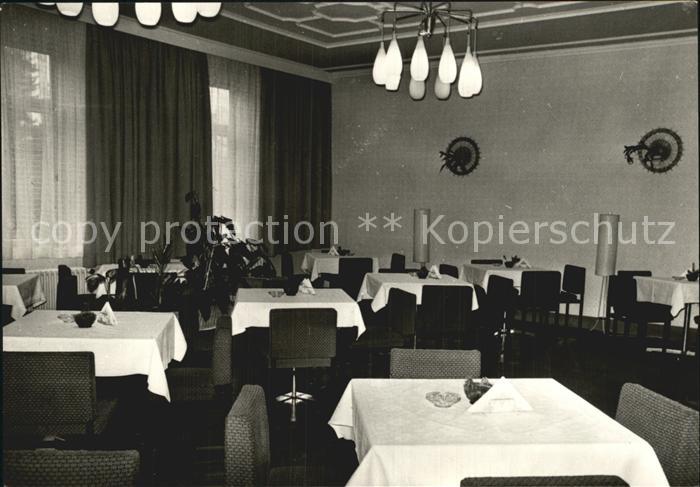 Friedrichroda FDGB Erholungsheim Hermann Danz Restaurant