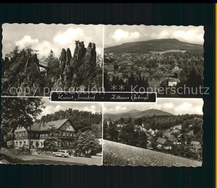 Jonsdorf Panorama Zittauer Gebirge Nonnenfelsen Jonsberg HOG Gondelfahrt Buchber