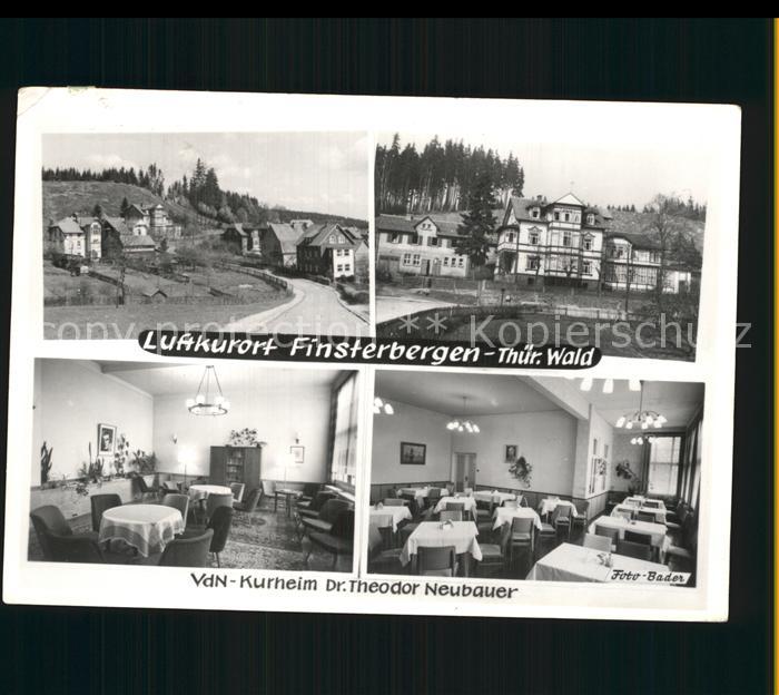 Finsterbergen VdN Kurheim Dr Theodor Neubauer Luftkurort