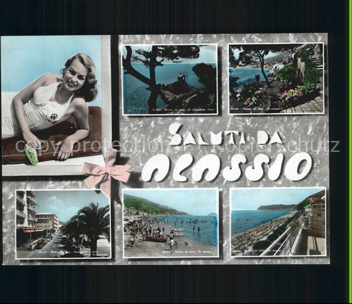 ALAssIO Savona Liguria IT Cappelletta Votivo Riviera dei fiori Spiaggia Passeggi