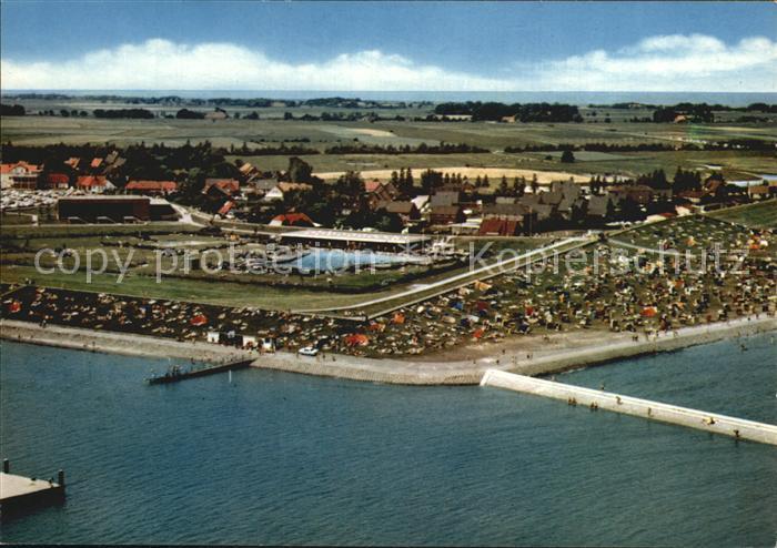 Schillig Nordseebad Fliegeraufnahme