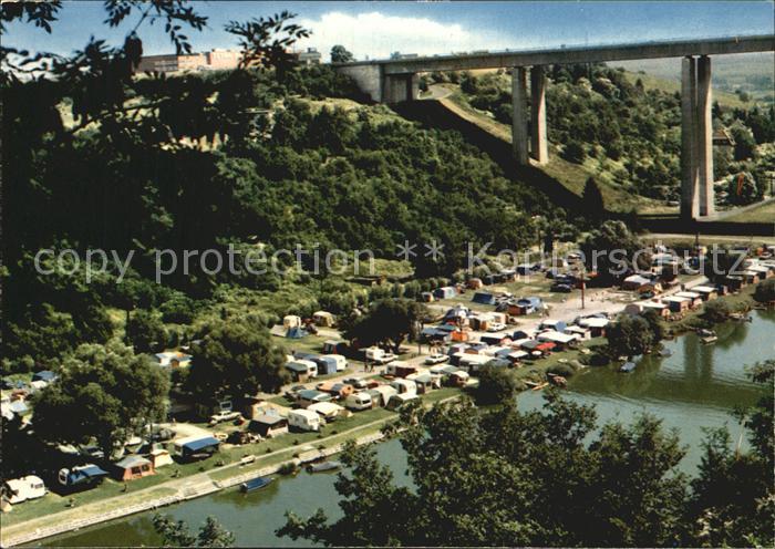 Limburg Lahn Campingplatz Bruecke