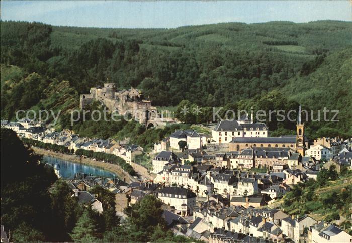 Bouillon sur Semois Vue generale Chateau