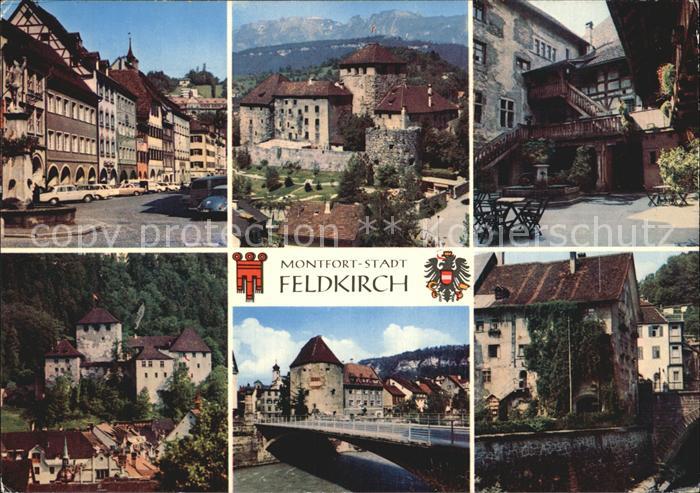 Feldkirch Vorarlberg Montfortstadt Neustadt Schattenburg Minigolfplatz Schlossho