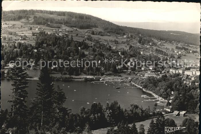 Gerardmer Vosges Une partie du Lac